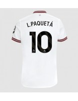 West Ham United Lucas Paqueta #10 Vieraspaita 2023-24 Lyhythihainen